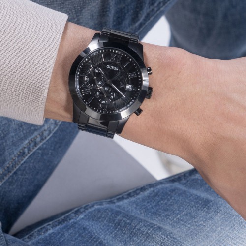 Ανδρικό Ρολόι Quartz Ακριβείας GUESS ATLAS