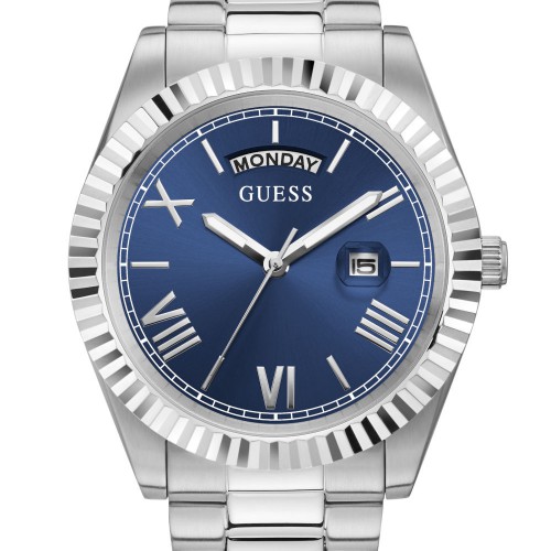 Ανδρικό Ρολόι Quartz Ακριβείας GUESS CONNOISSEUR